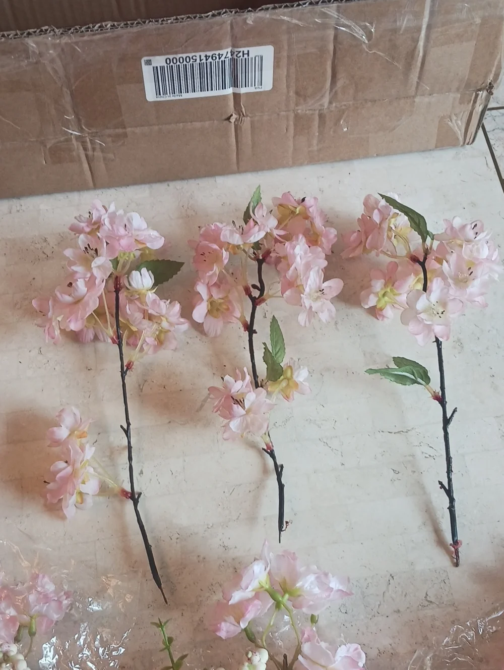 Floral-faux Cherry Blossom 